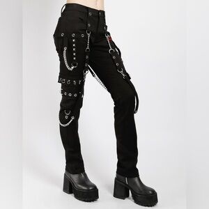 Tripp NYC Black and Red Label NO EXCUSE Pants Size M